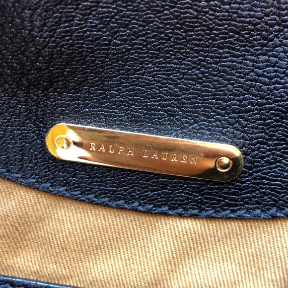 Ralph Lauren Collection Black leather purse bag Made in Italy - Picture 6 of 12
